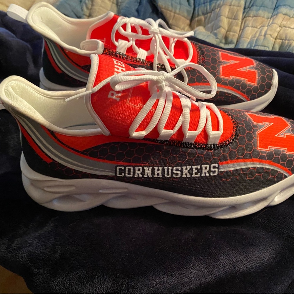 Nebraska Huskers Sneakers Mens 10.5